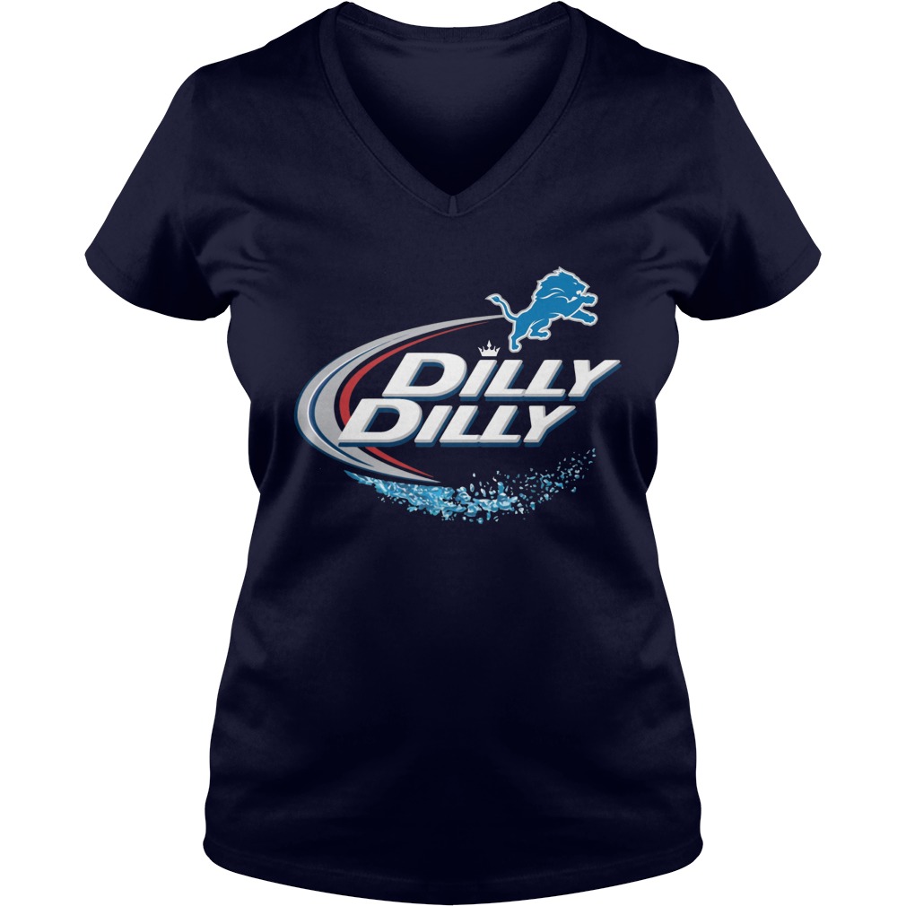 Official Dilly Dilly Lions V Neck