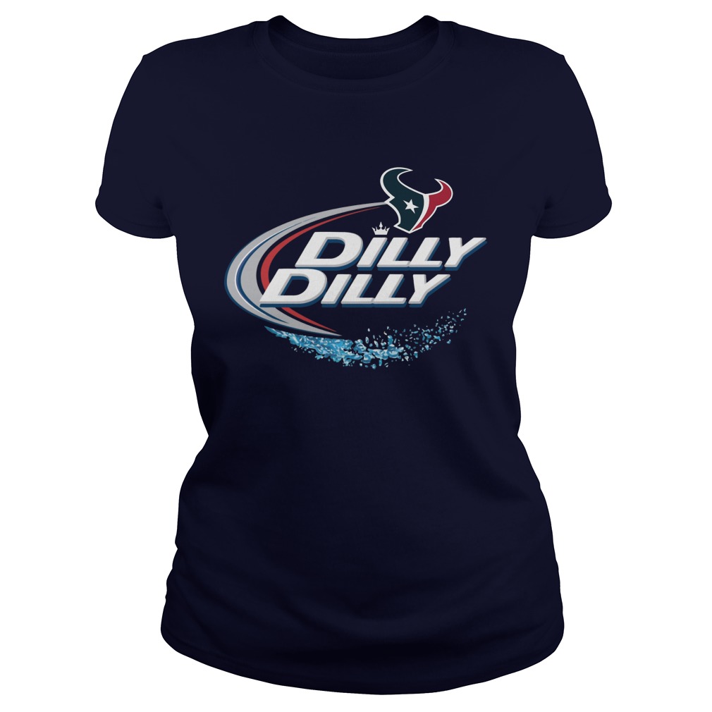 Official Houston Texans Dilly Dilly Ladies Tee