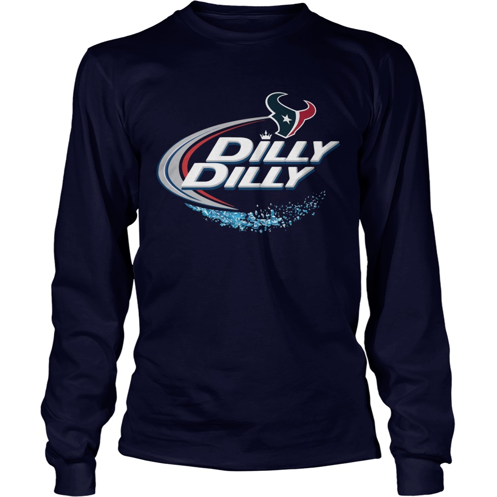 Official Houston Texans Dilly Dilly Longsleeve Tee