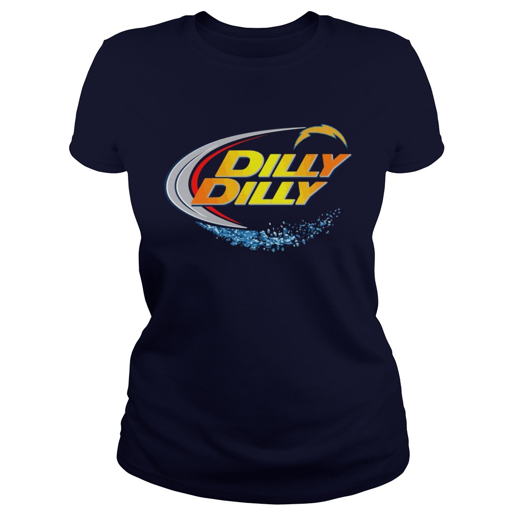 Official Los Angeles Chargers Dilly Dilly Ladies
