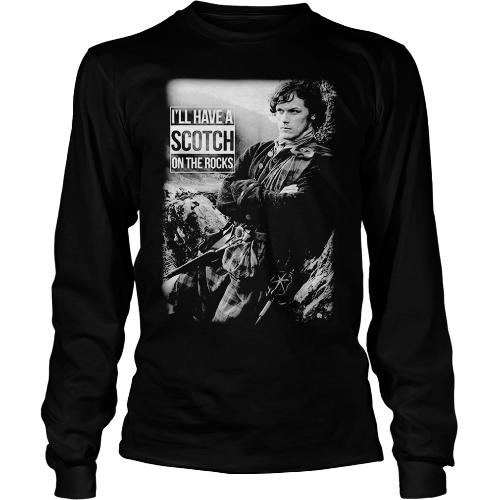 Outlander Ill Scotch Rocks Unisex Longsleeve Tee