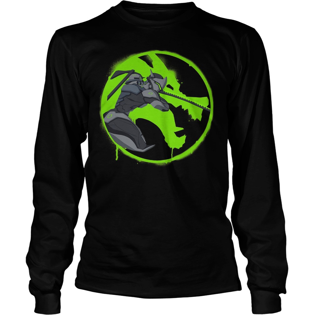 Overwatch Genji Shimada Spray Unisex Longsleeve Tee