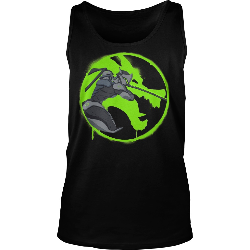 Overwatch Genji Shimada Spray Unisex Tank Top