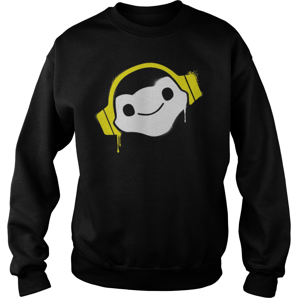 Overwatch Lucio Headphones Spray Sweat Shirt