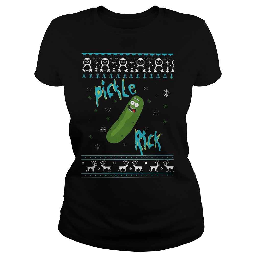 Pickle Rick Ladies Tee