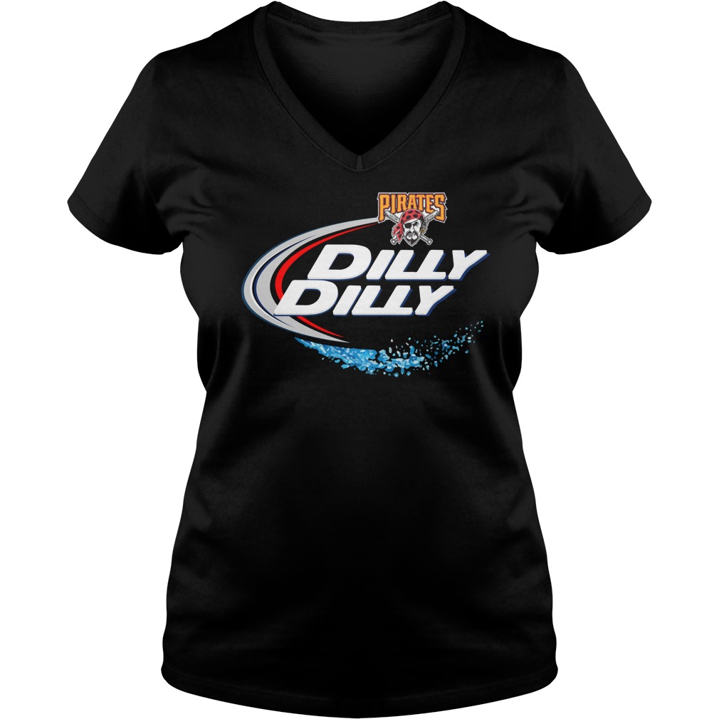 Pittsburgh Pirates Dilly Dilly Ladies V Neck