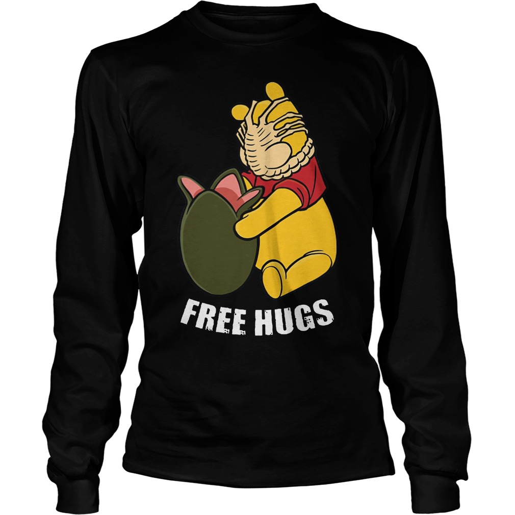 Pooh Free Bear Hugs Unisex Longsleeve Tee