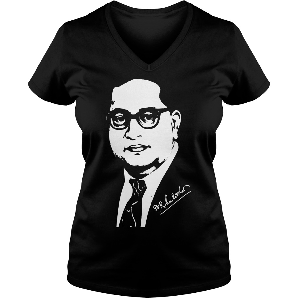Premium Baba Saheb Signature Vneck