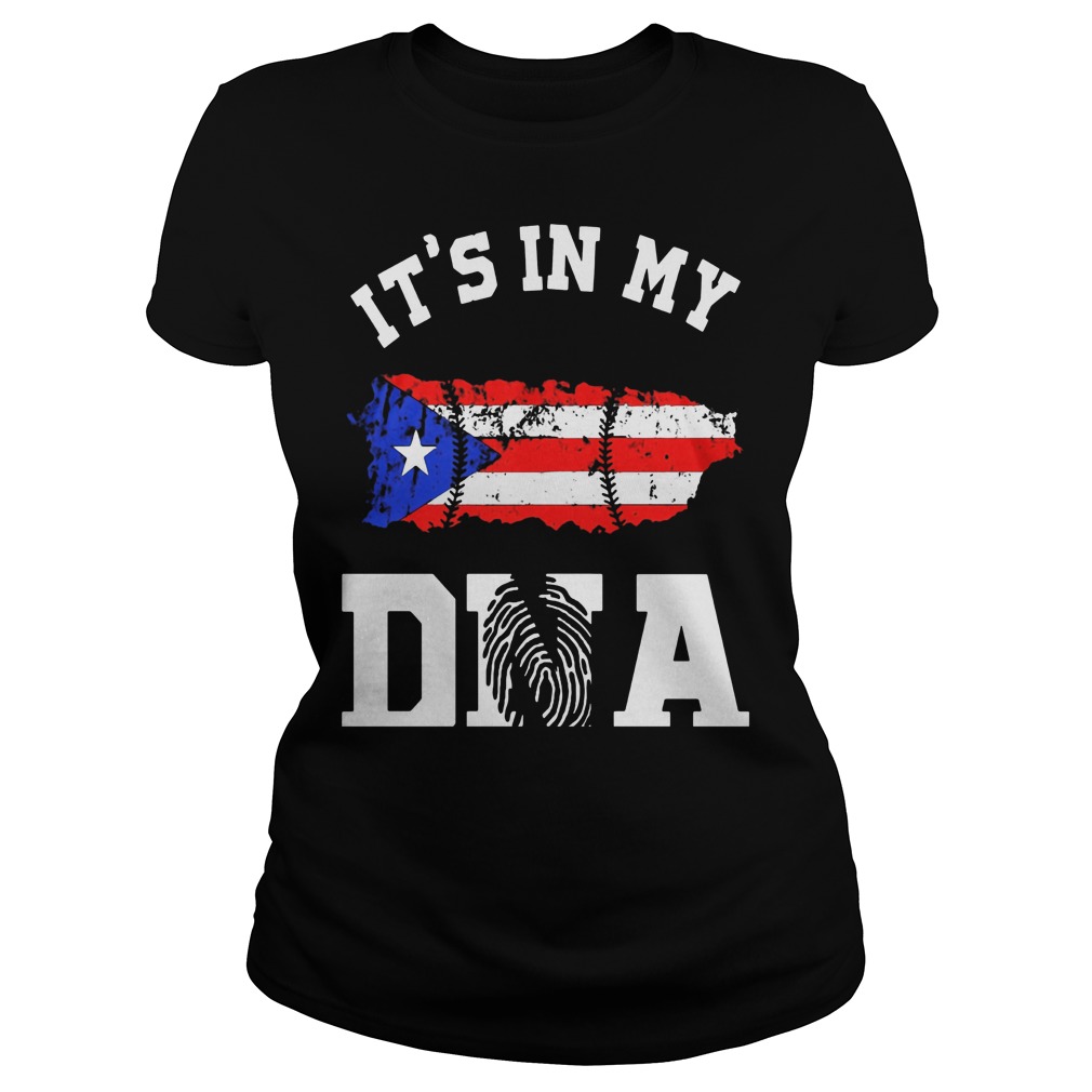 Puerto Rico Dna Ladies Tee