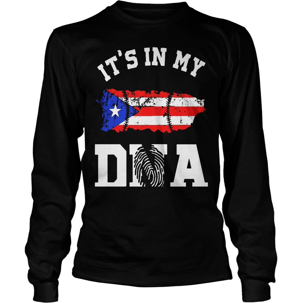 Puerto Rico Dna Unisex Longsleeve Tee