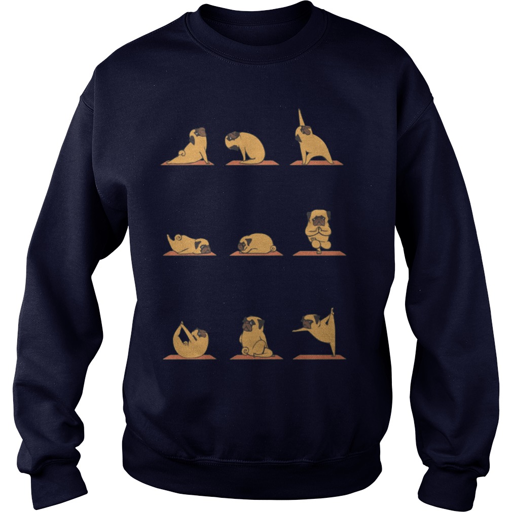 Pug Yoga Longsleeve Tee