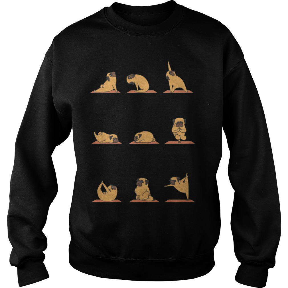 Pug Yoga Sweater