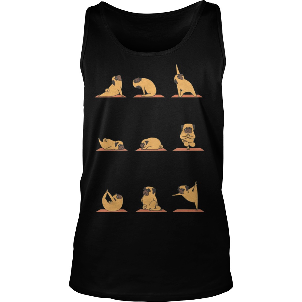 Pug Yoga Tank Top