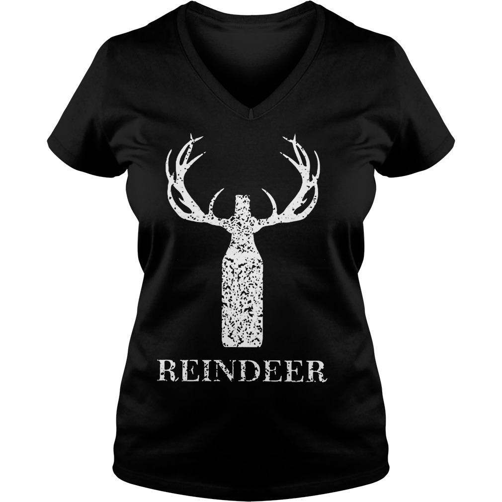 Reinbeer Reindeer Beer V Neck