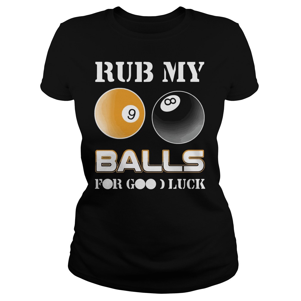 Rub Balls Good Luck Funny Billiards Ladies