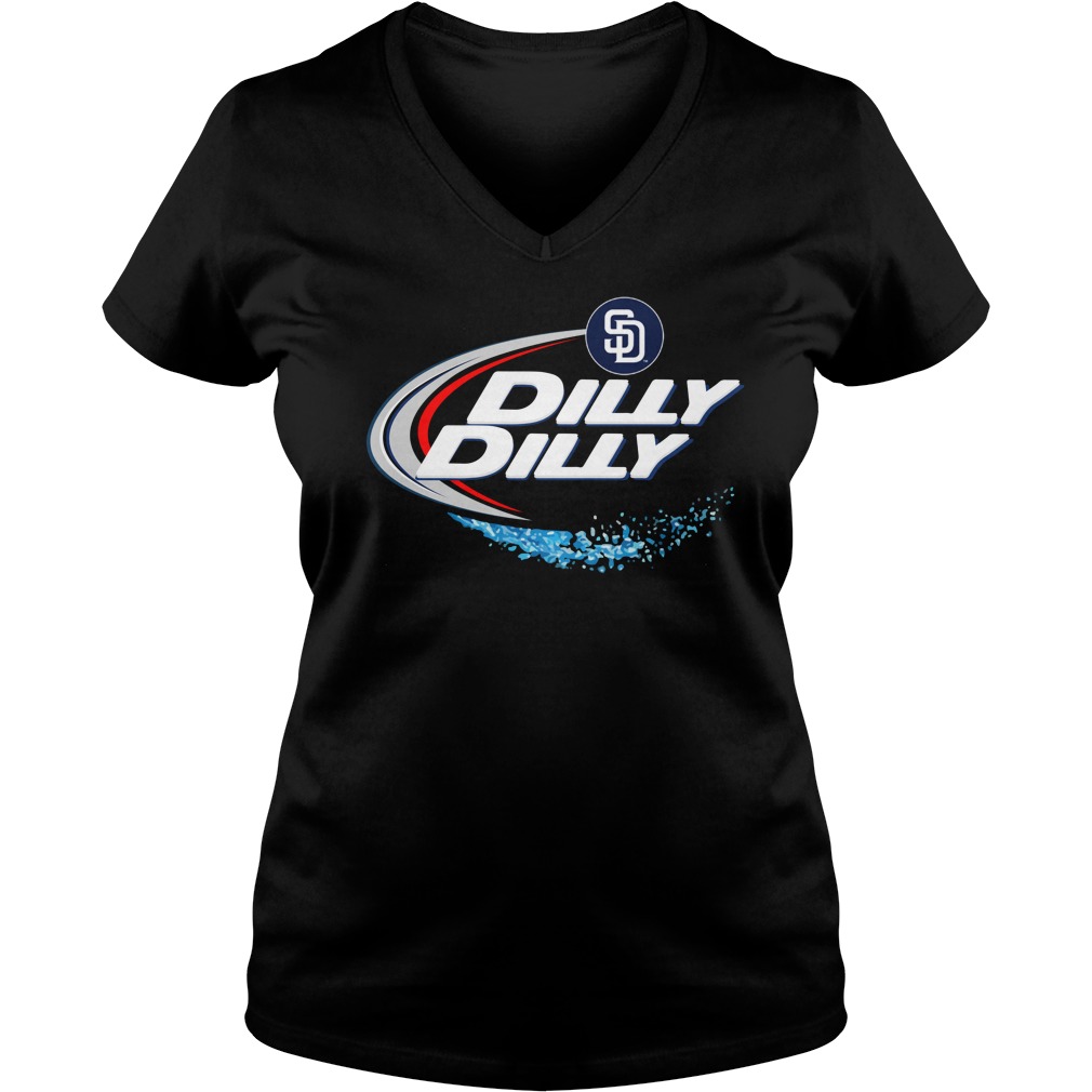 San Diego Padres Dilly Dilly Ladies V Neck