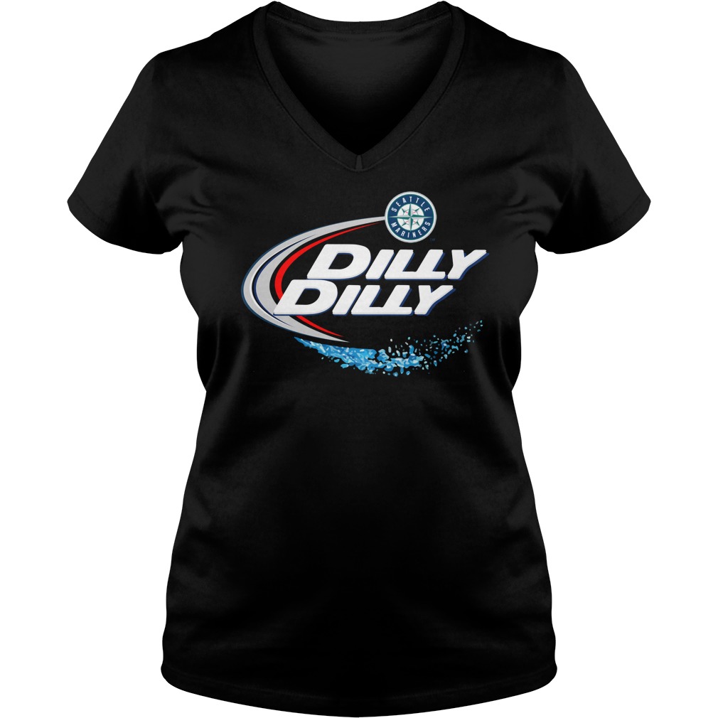 Seattle Mariners Dilly Dilly Ladies V Neck