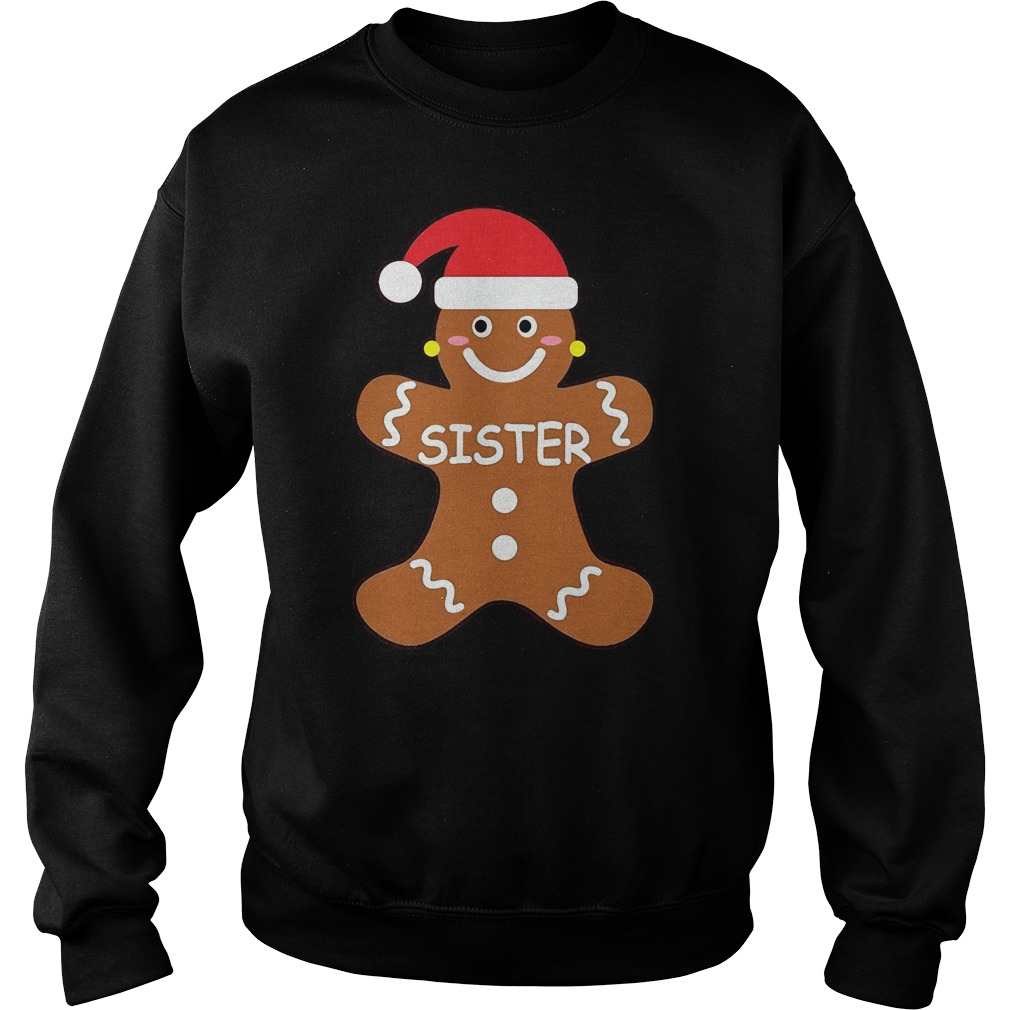 Sister Christmas Family Photo Outfit Baking Cookie Sweater