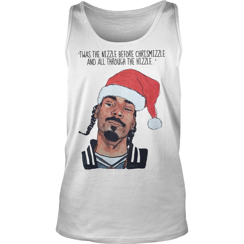 Snoop Dogg Twas Nizzle Christmizzle Unisex Tank Top