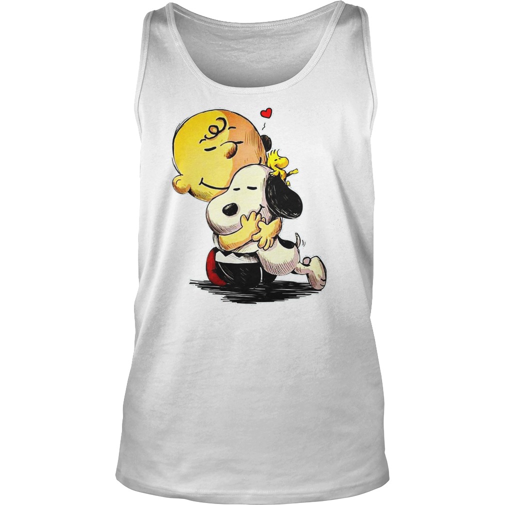 Snoopy Charlie Brown Life Better Dog Unisex Tank Top