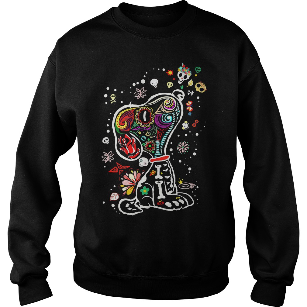 Snoopy Skull Sweat Shirt