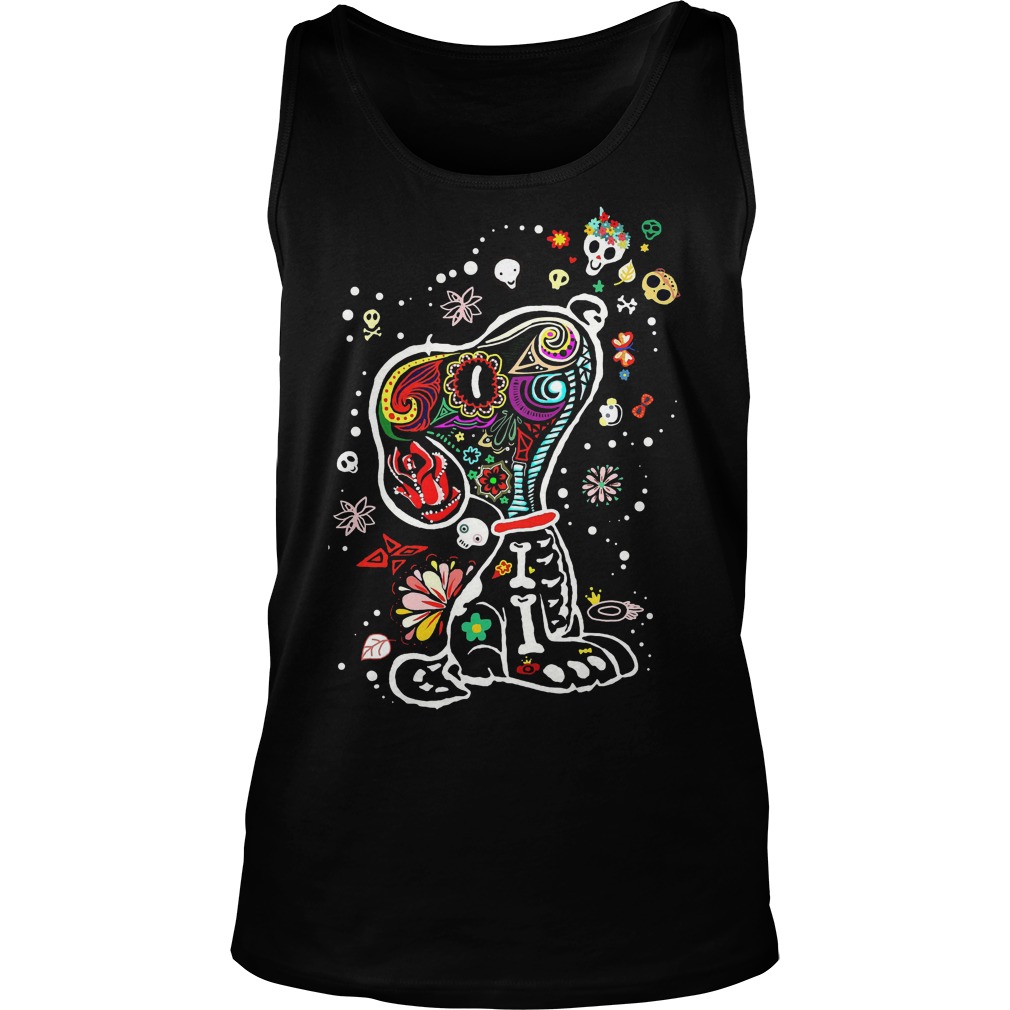 Snoopy Skull Tank Top