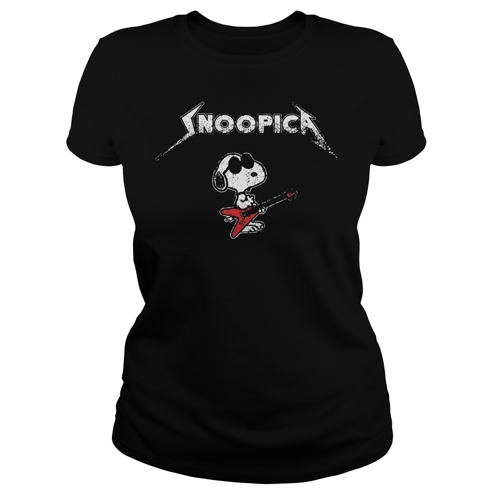 Snoopy Snoopic Ladies Tee