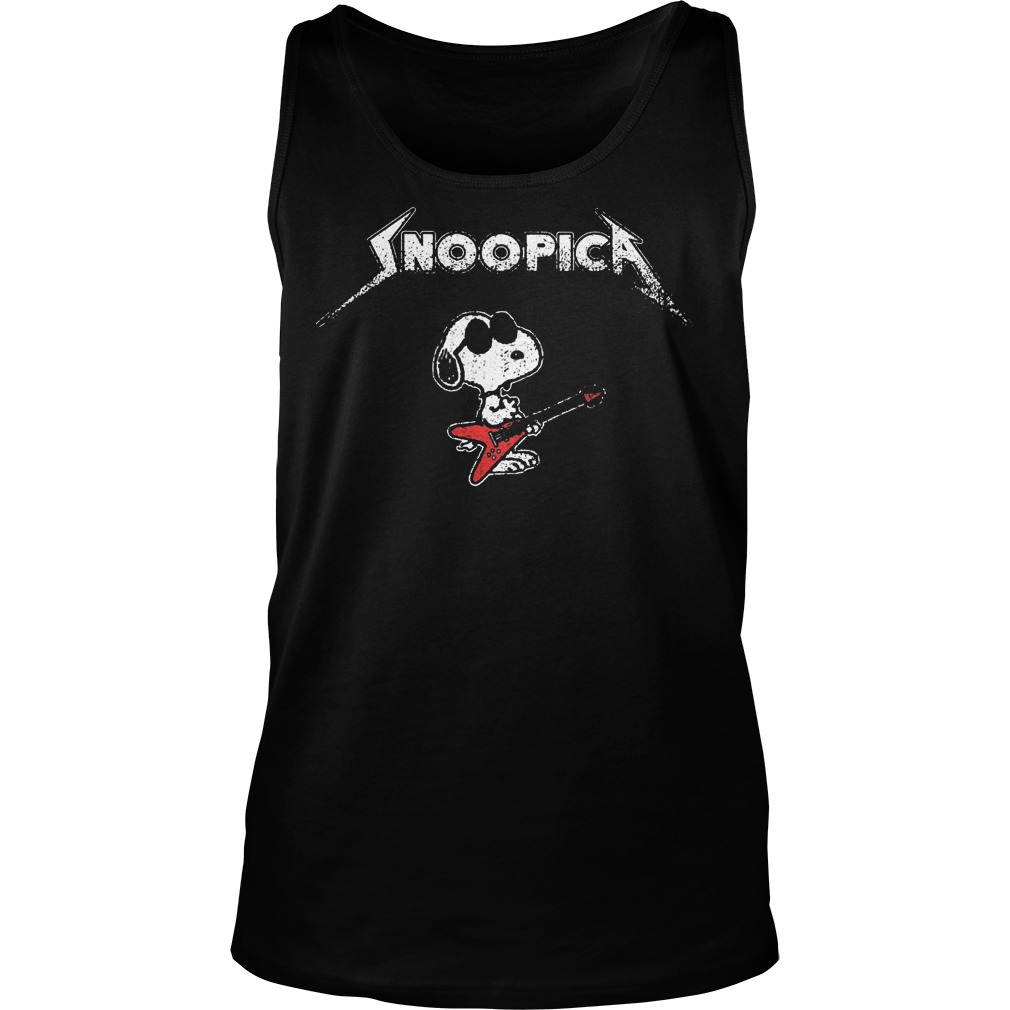 Snoopy Snoopic Unisex Tank Top