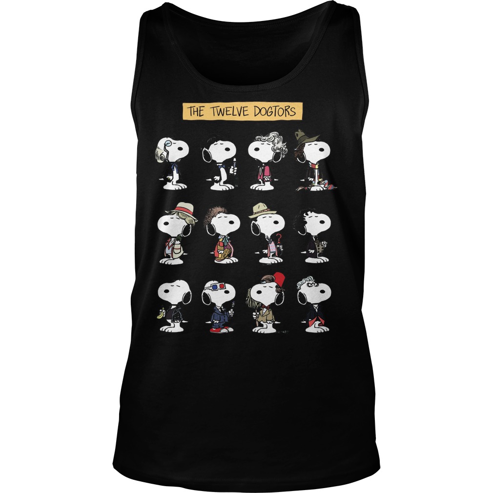 Snoopy Twelve Dogtors Tank Top