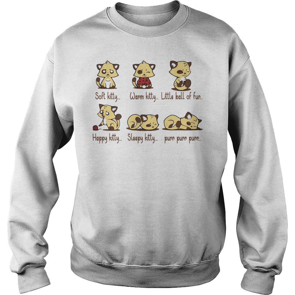 Soft Kitty Warm Little Ball Fun Happy Sleppy Purr Kitty Sweater