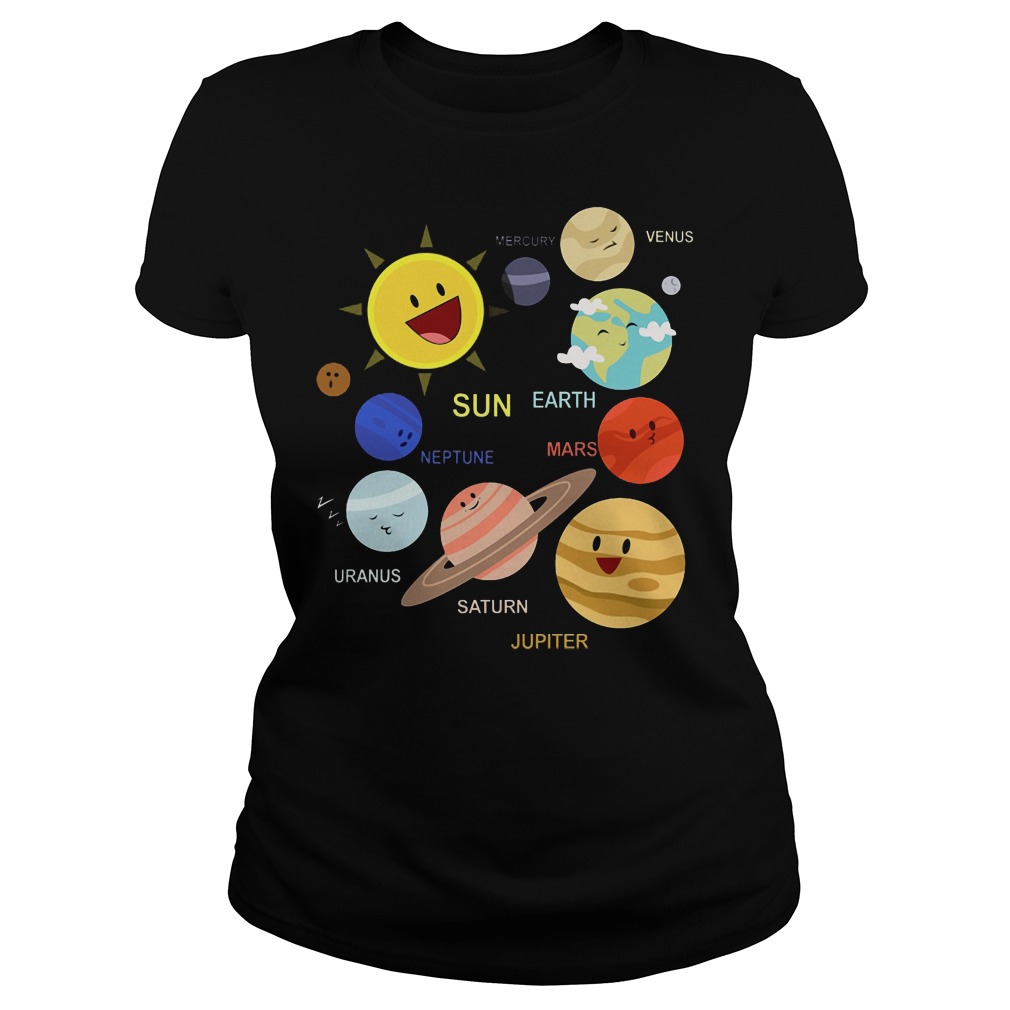 Solar System Ladies Tee