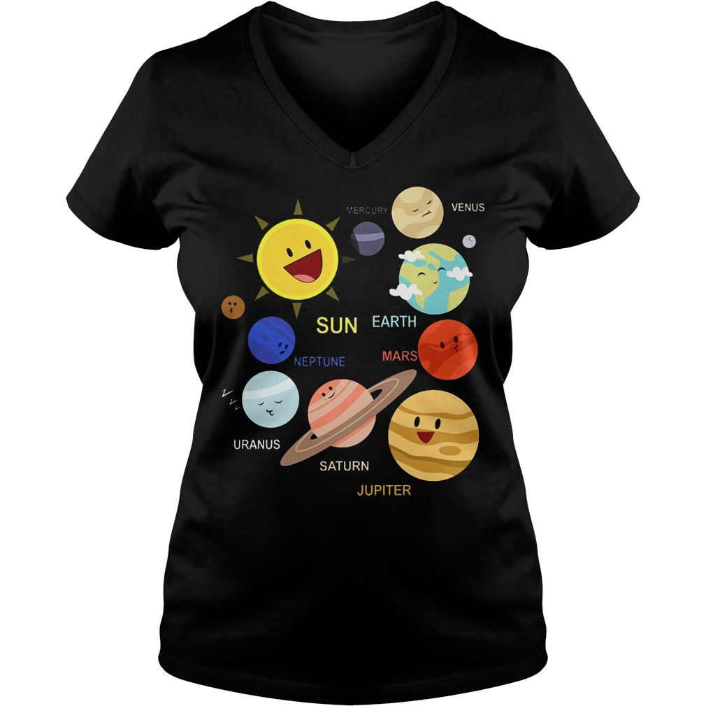 Solar System V Neck