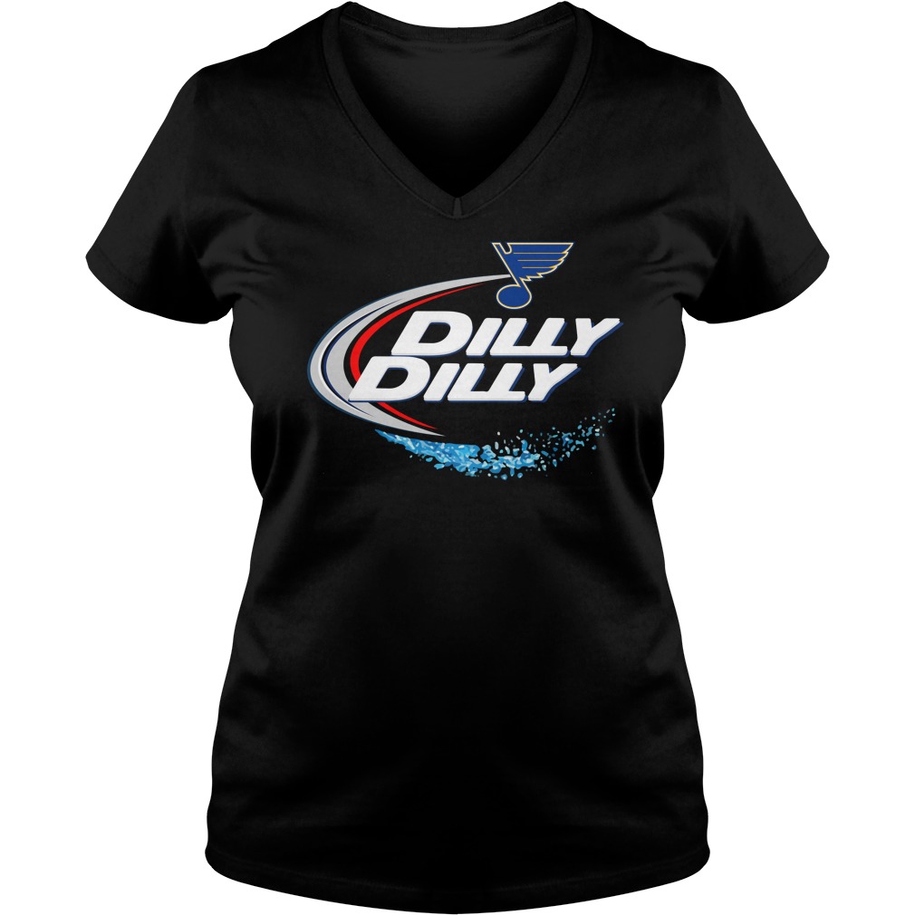St Louis Blues Dilly Dilly Vneck