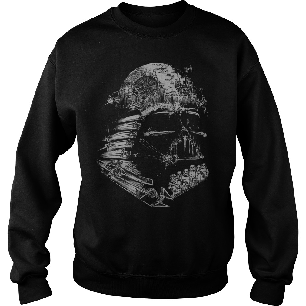 Star Wars Darth Vader Build Empire Sweat Shirt
