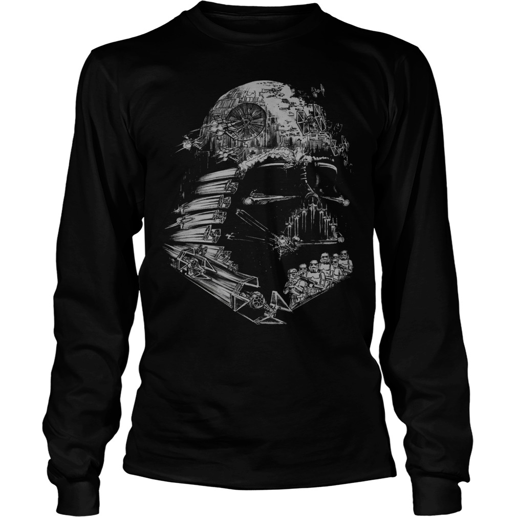 Star Wars Darth Vader Build Empire Unisex Longsleeve Tee