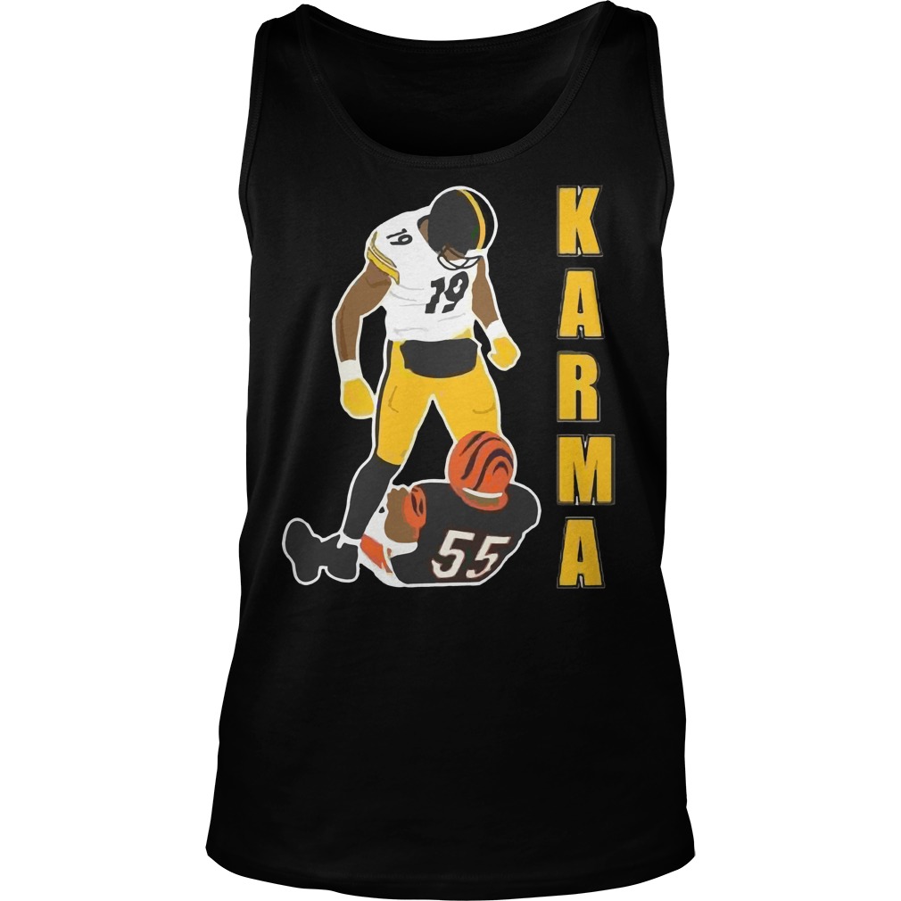Steelers Karma Juju Smith Schuster Vontaze Burfict Tank Top