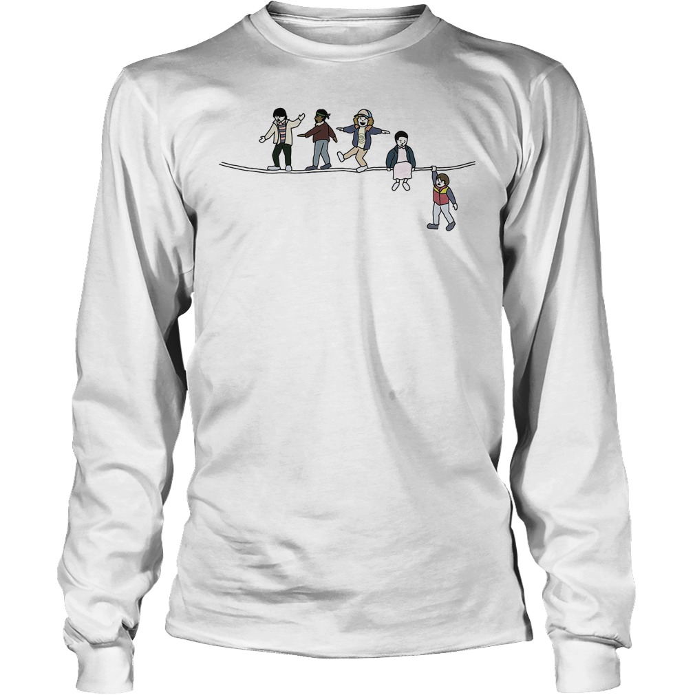 Stranger Things Acrobats Fleas Longsleeve Tee