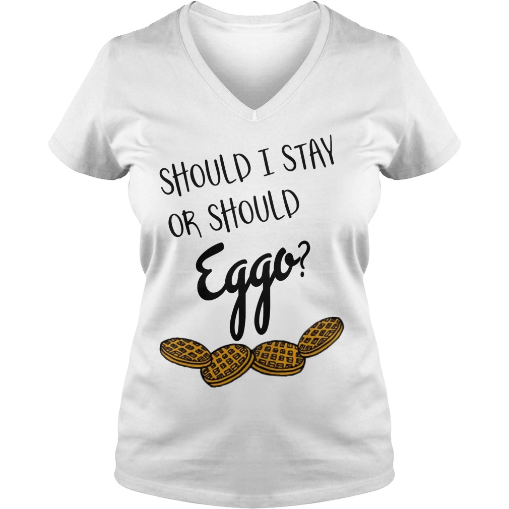 Stranger Things Stay Eggo Vneck