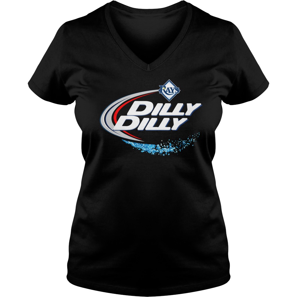 Tampa Bay Rays Dilly Dilly Ladies V Neck