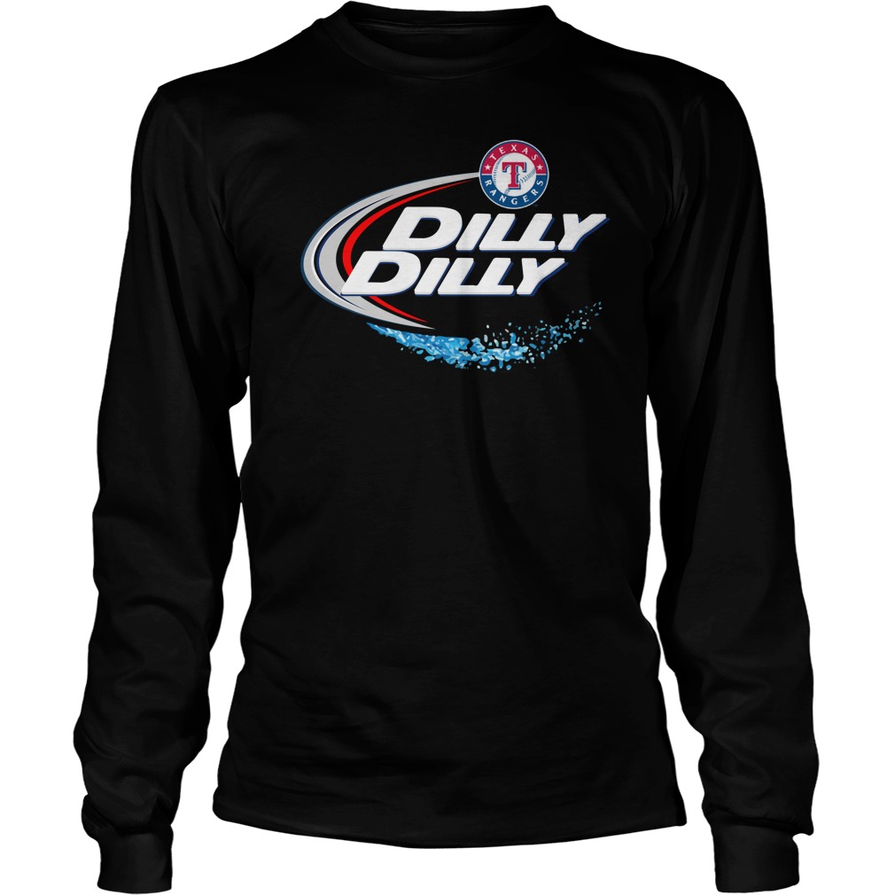 Texas Rangers Dilly Dilly Unisex Longsleeve Tee