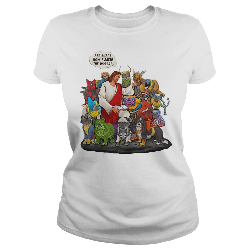 Thats Saved World Ladies Tee