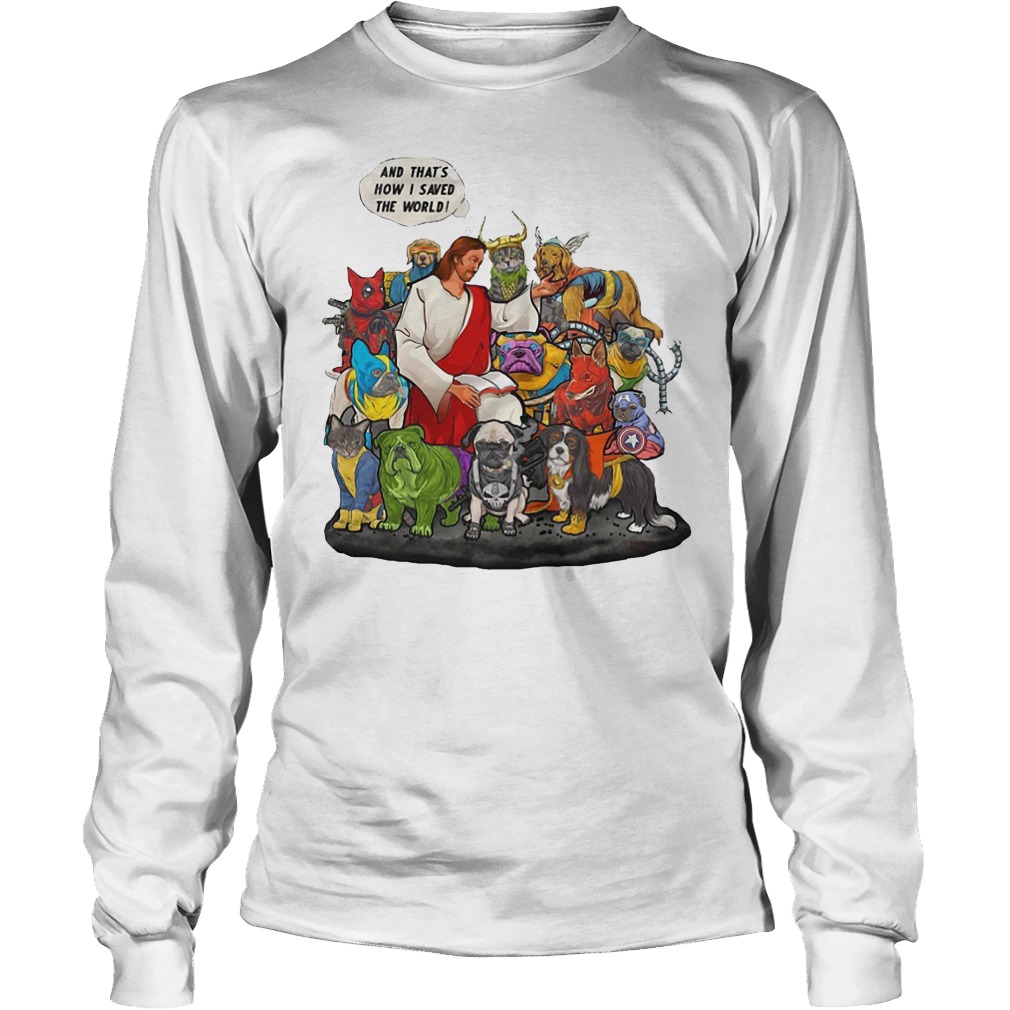 Thats Saved World Unisex Longsleeve Tee