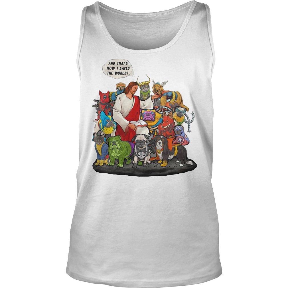 Thats Saved World Unisex Tank Top
