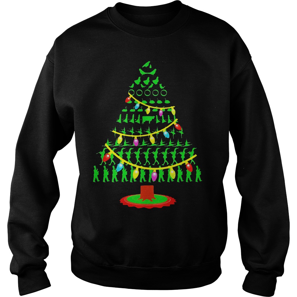 Twelve Days Christmas Tree Sweater