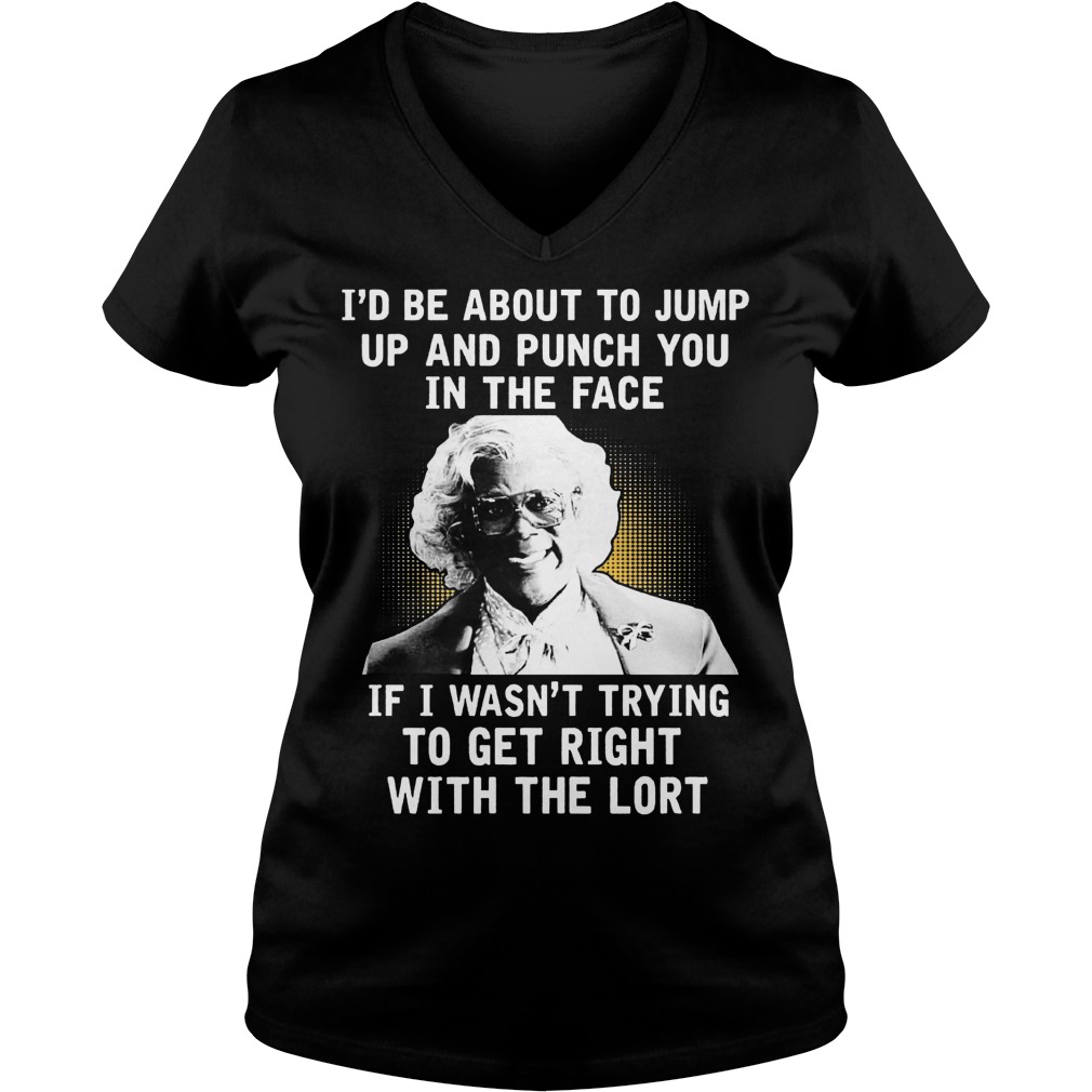 Tyler Perry Id Jump Punch Face Wasnt Right Lort Vneck
