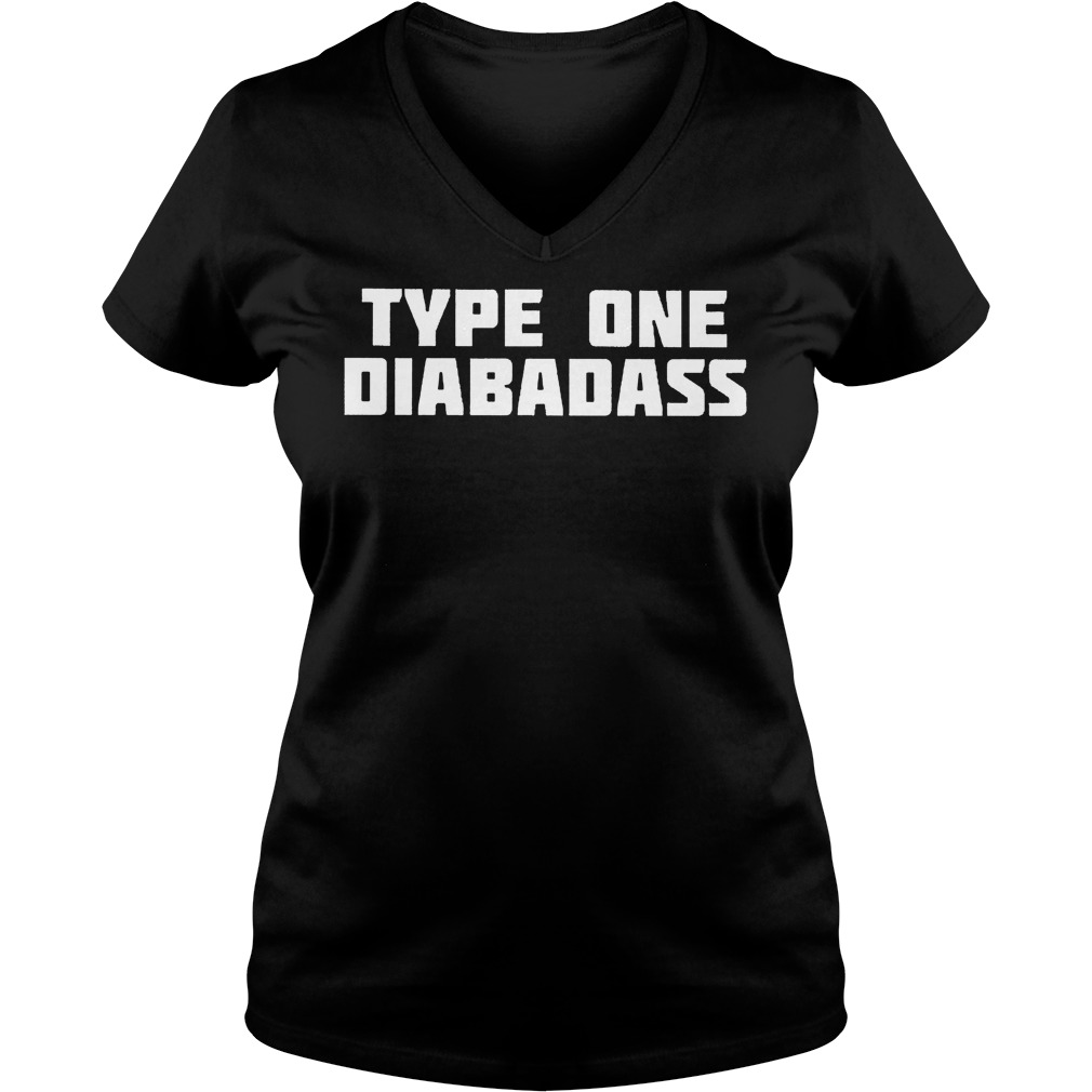 Type One Diabadass Ladies V Neck