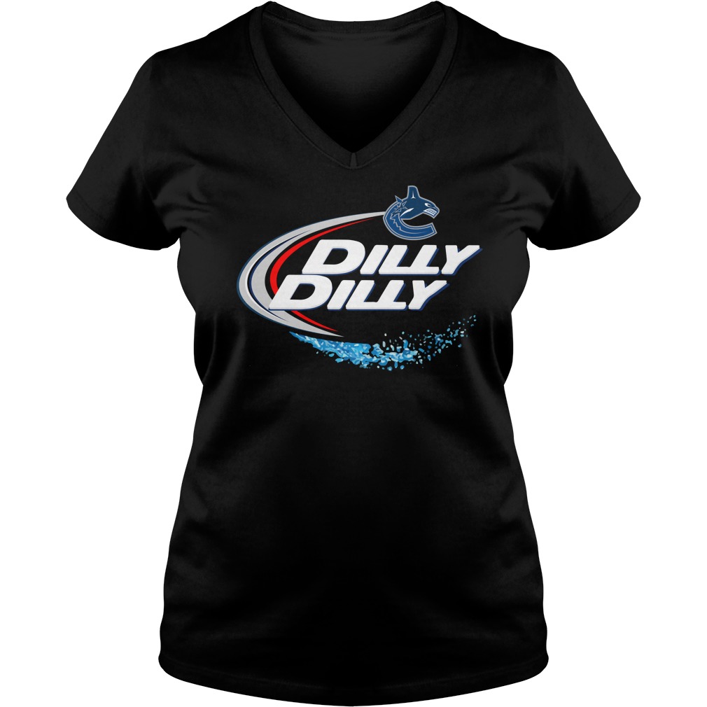 Vancouver Canucks Dilly Dilly V Neck