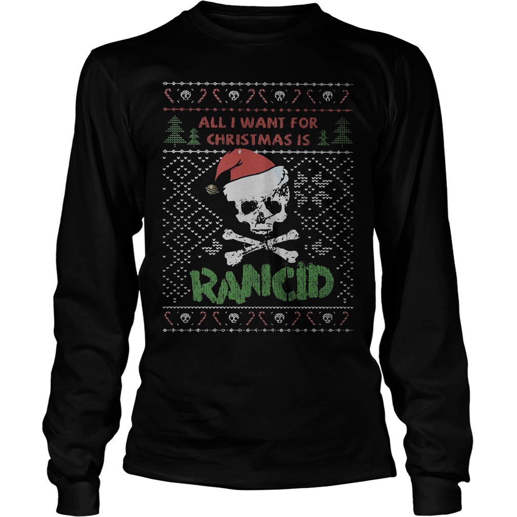 Want Christmas Rancid Longsleeve Tee