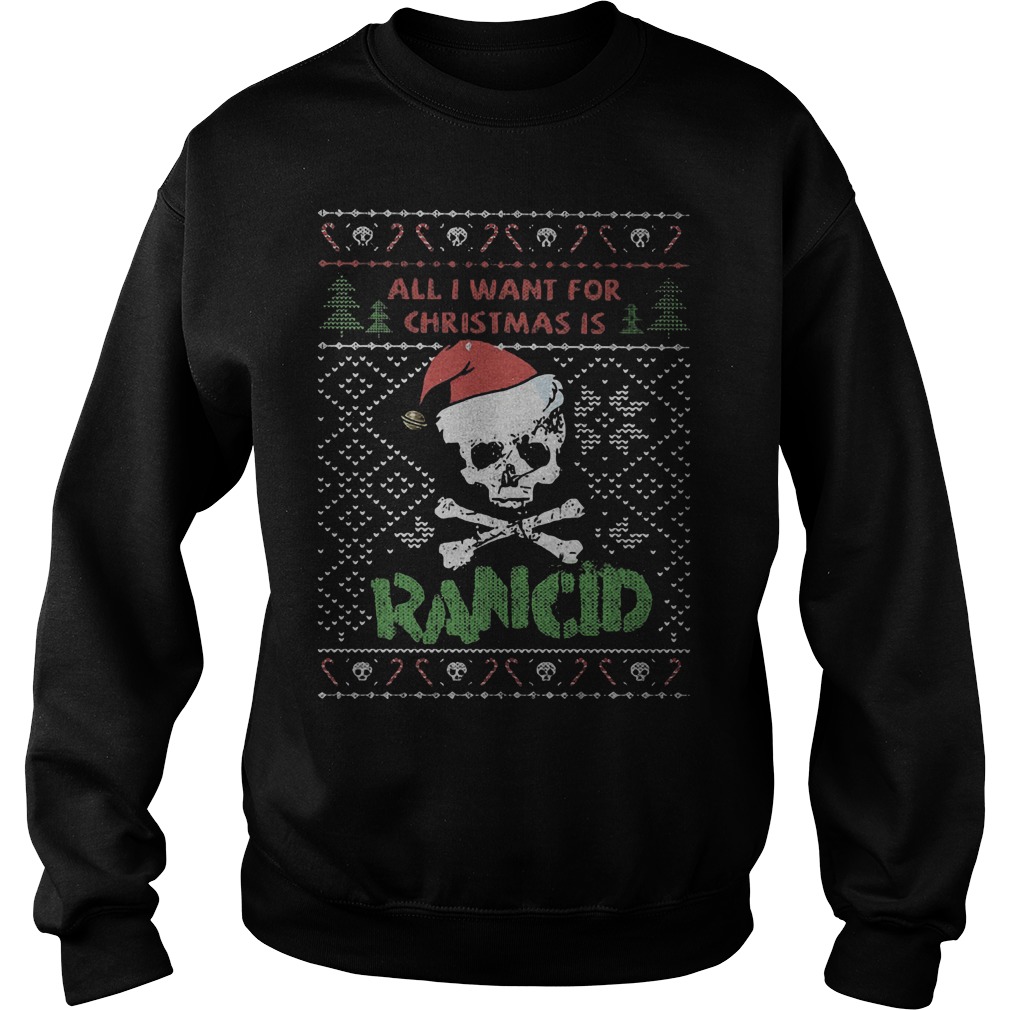 Want Christmas Rancid Sweater