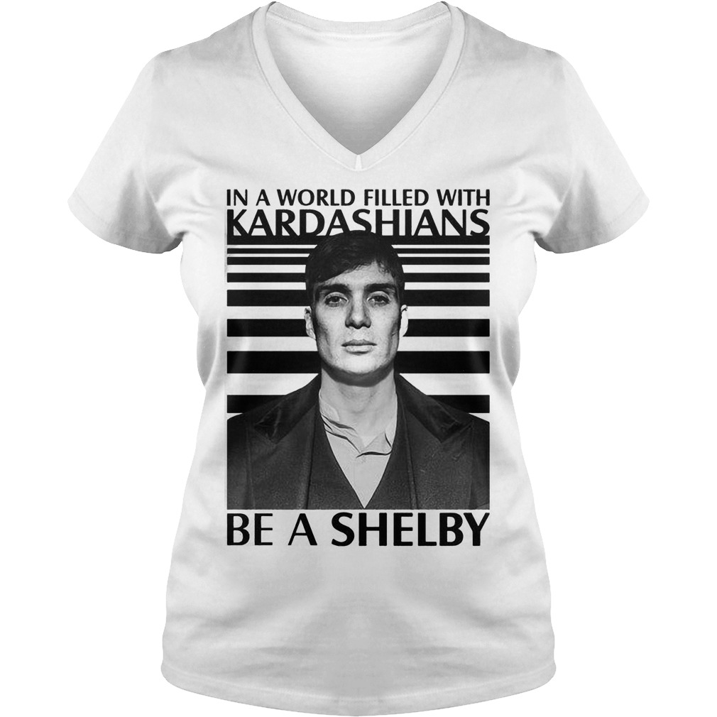 World Filled Kardashians Shelby Ladies V Neck